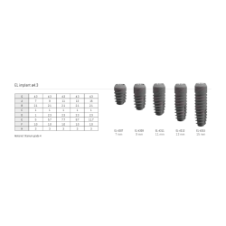C-TECH IMPLANT  EL-4309
